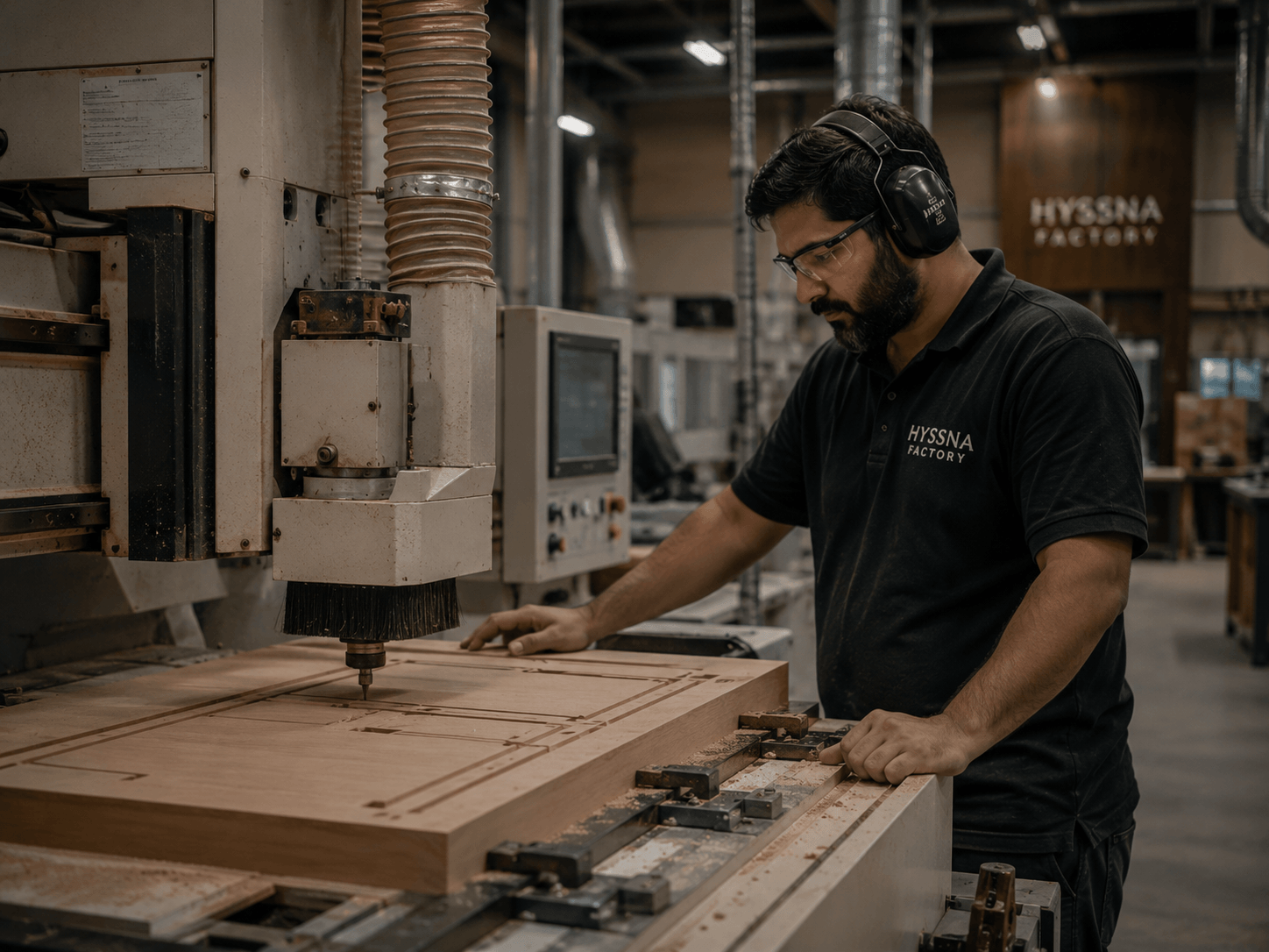 Hyssna woodworking and manufacturing process