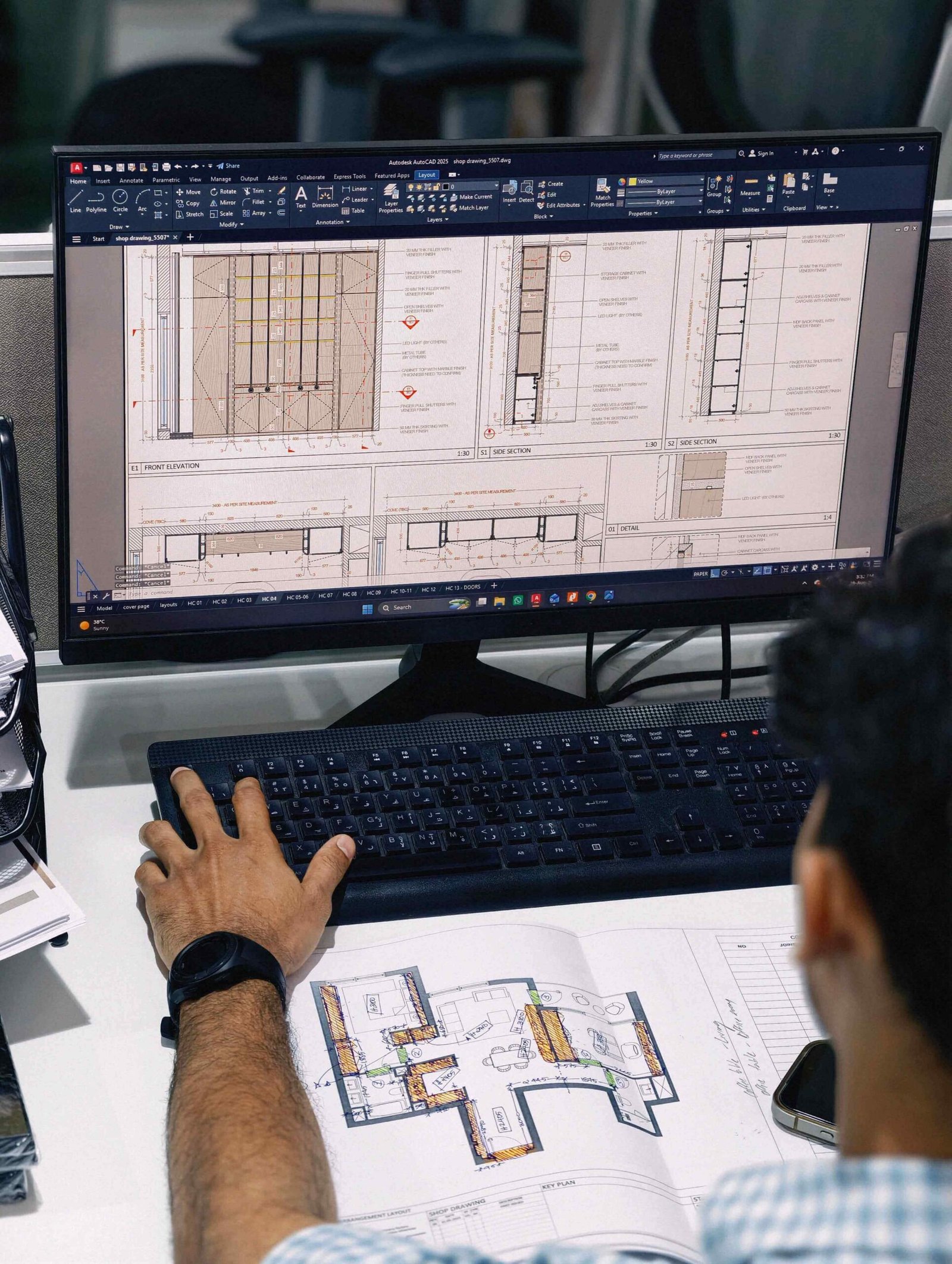 Architectural design and project development