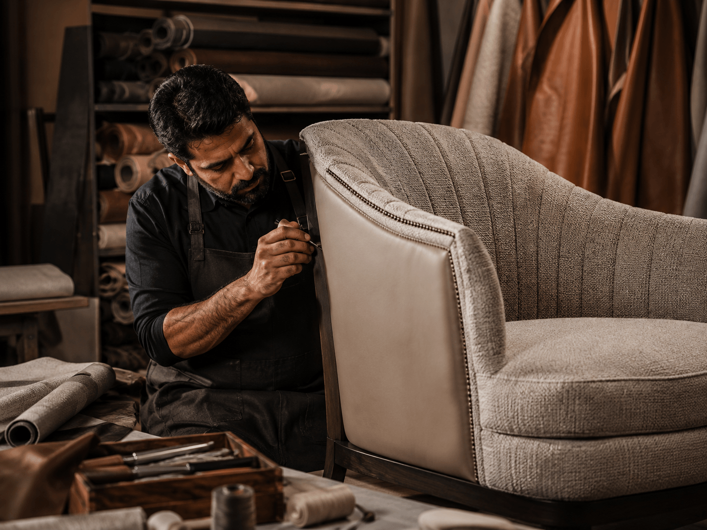 Hospitality upholstery and soft furnishing project
