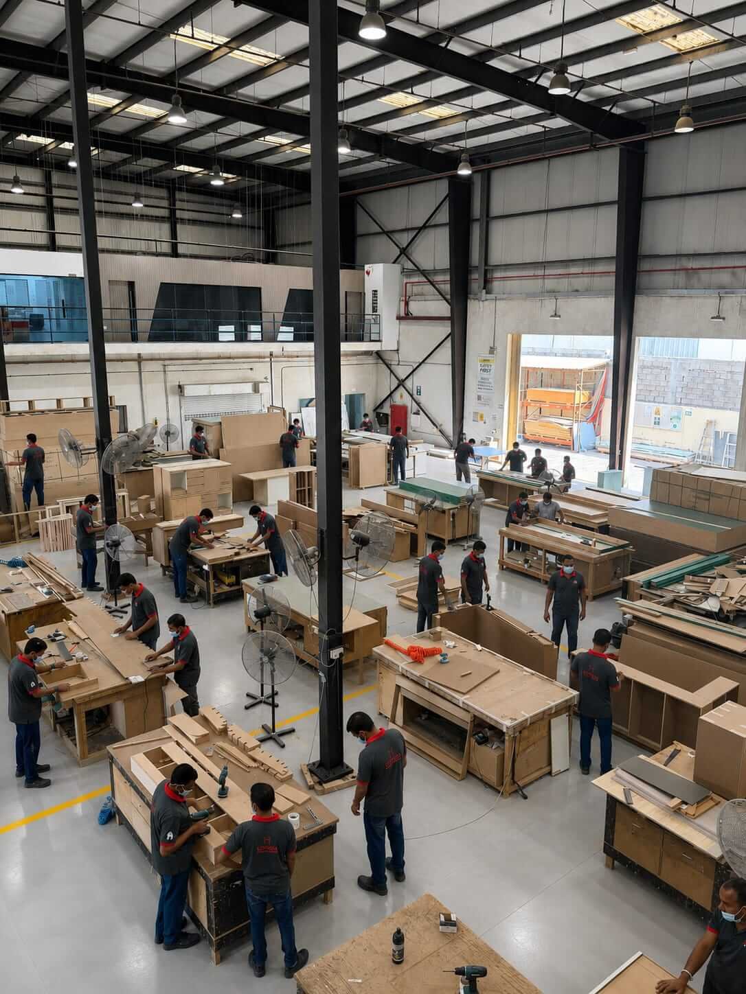 Hyssna furniture manufacturing process
