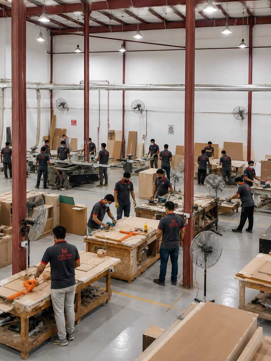 Hyssna furniture manufacturing process