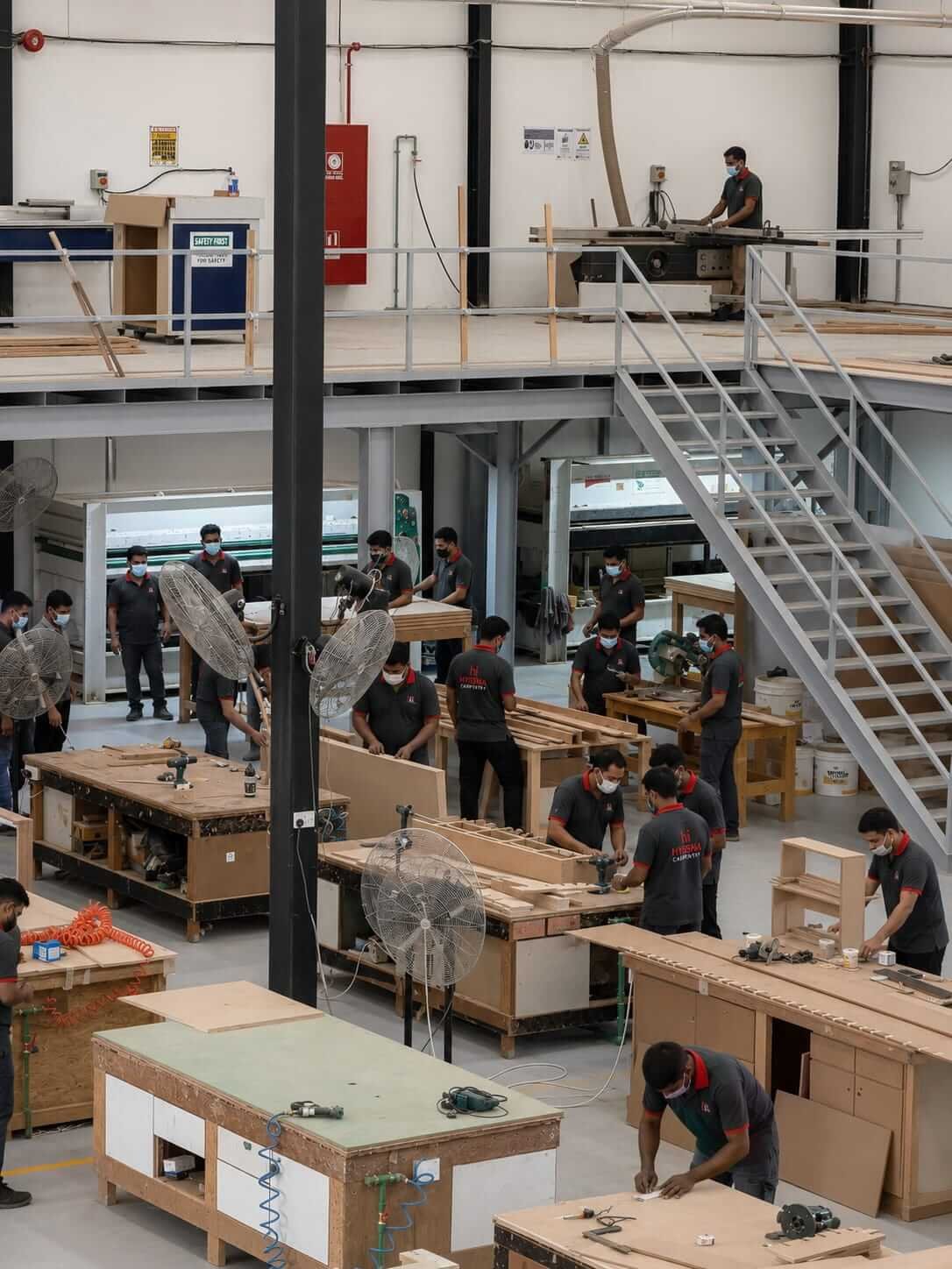 Hyssna furniture manufacturing worker