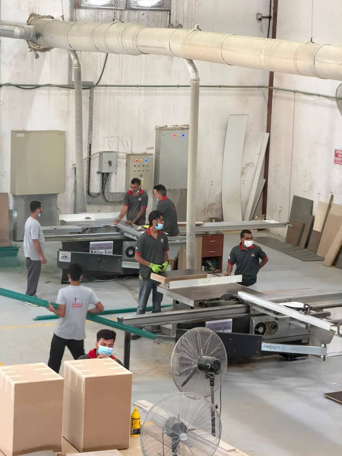 Hyssna furniture manufacturing worker