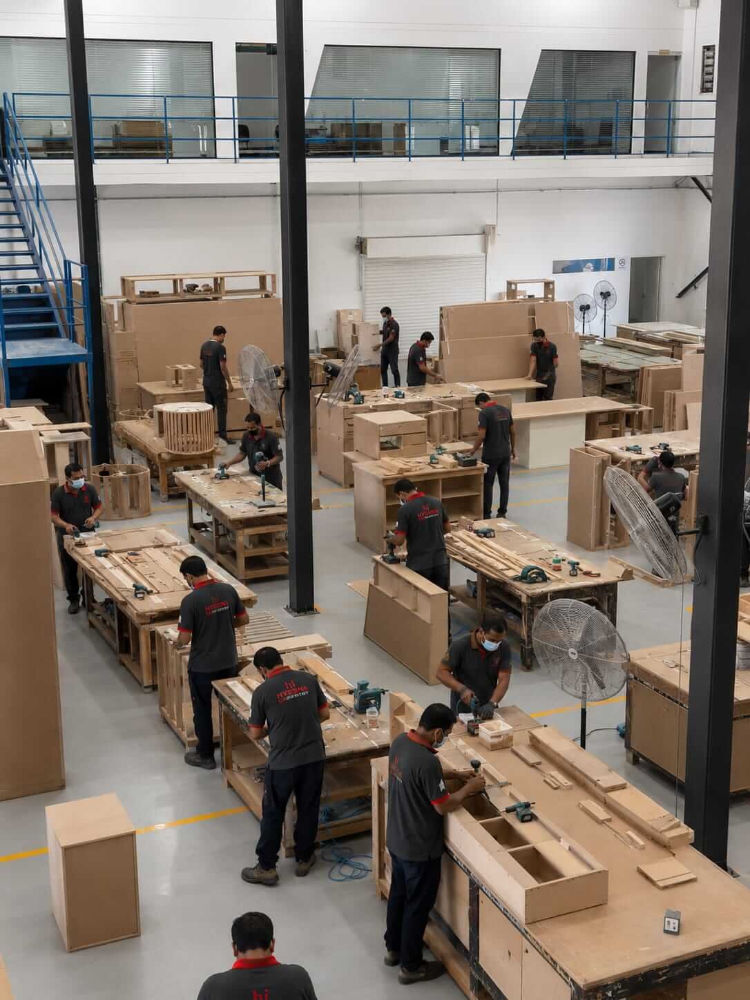 Hyssna furniture manufacturing worker
